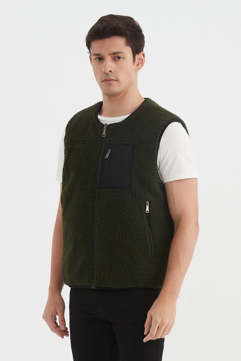 Doudoune gilet réversible AYDEN