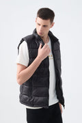 Doudoune gilet satin GIOVANNI