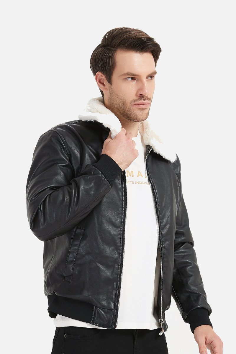 Blouson avec col polaire DAVID