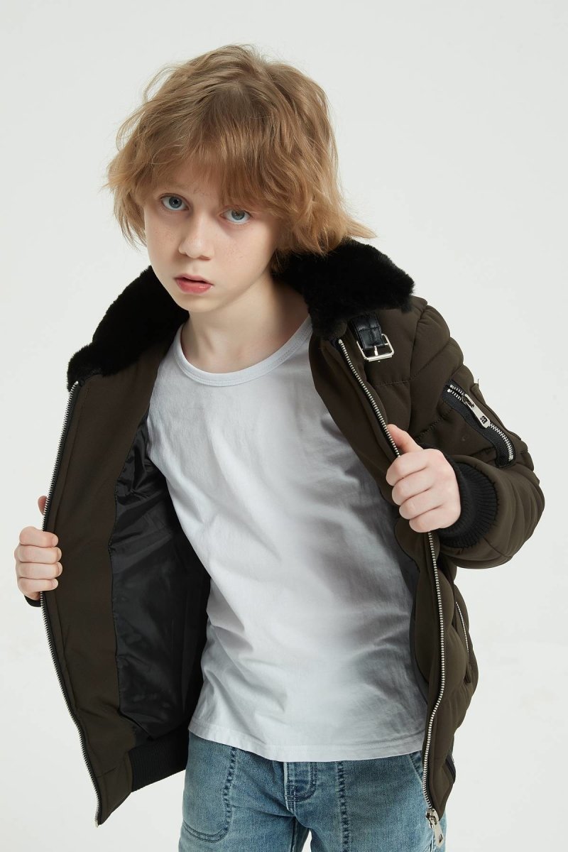 Blouson col chemise JUSTIN JR