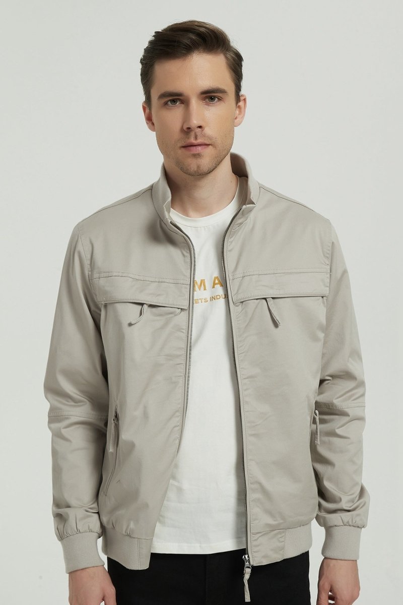 Blouson fashion court homme