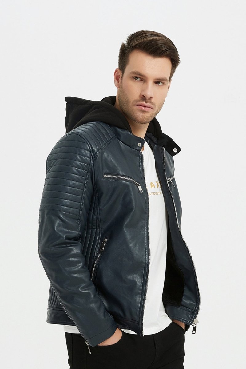 Blouson en simili cuir MATTIA