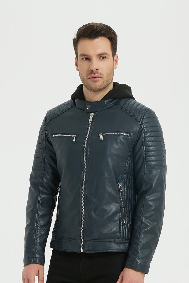 Blouson en simili cuir MATTIA