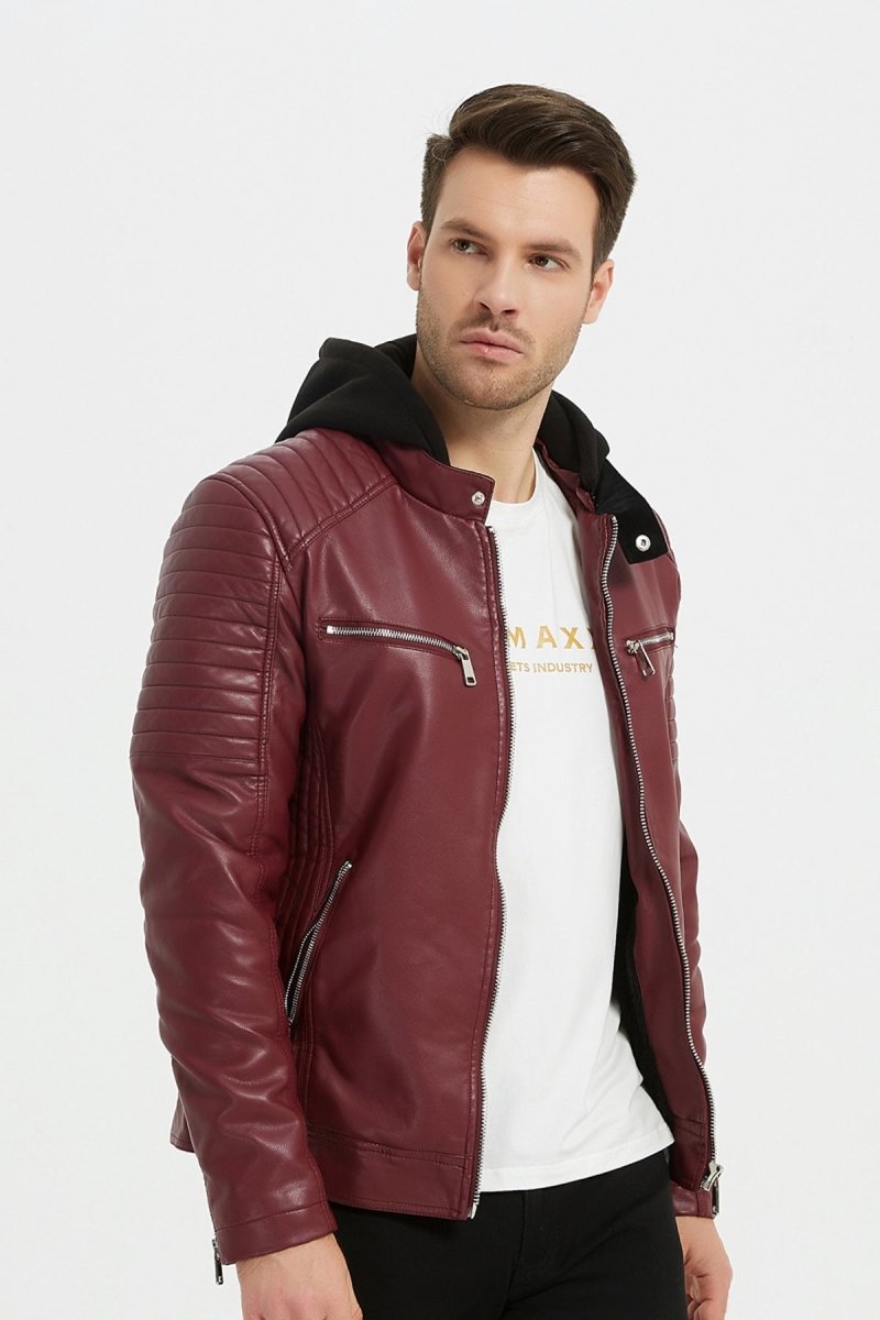 Blouson en simili cuir MATTIAS