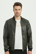 Bomber en simi cuir ERICK