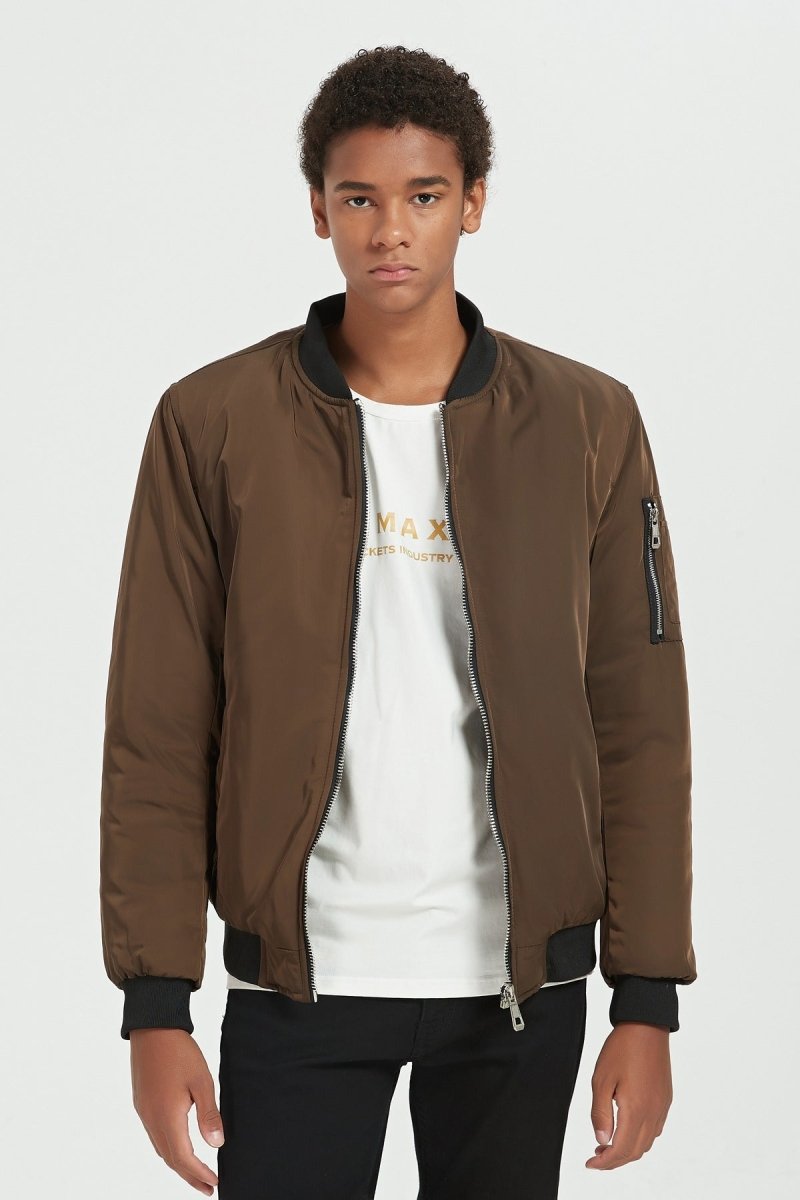 Bomber rembourré homme sale