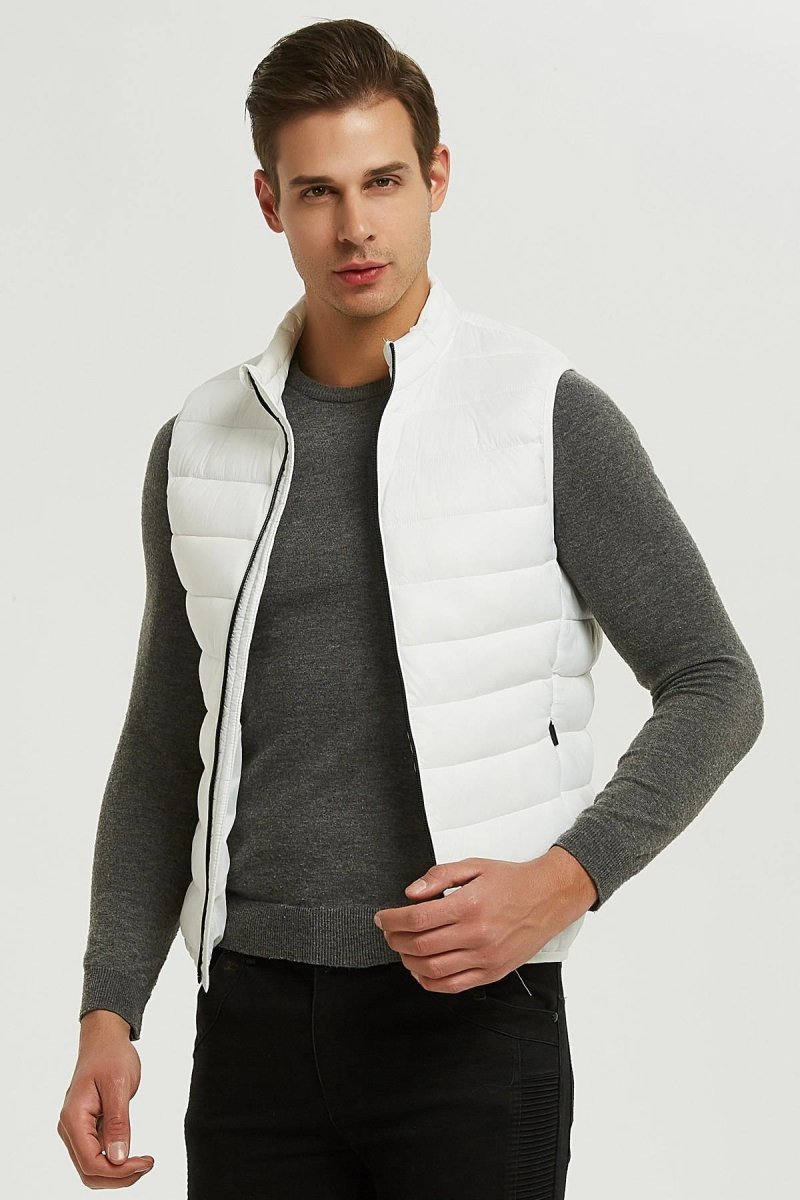 Doudoune gilet blanc KAYSER