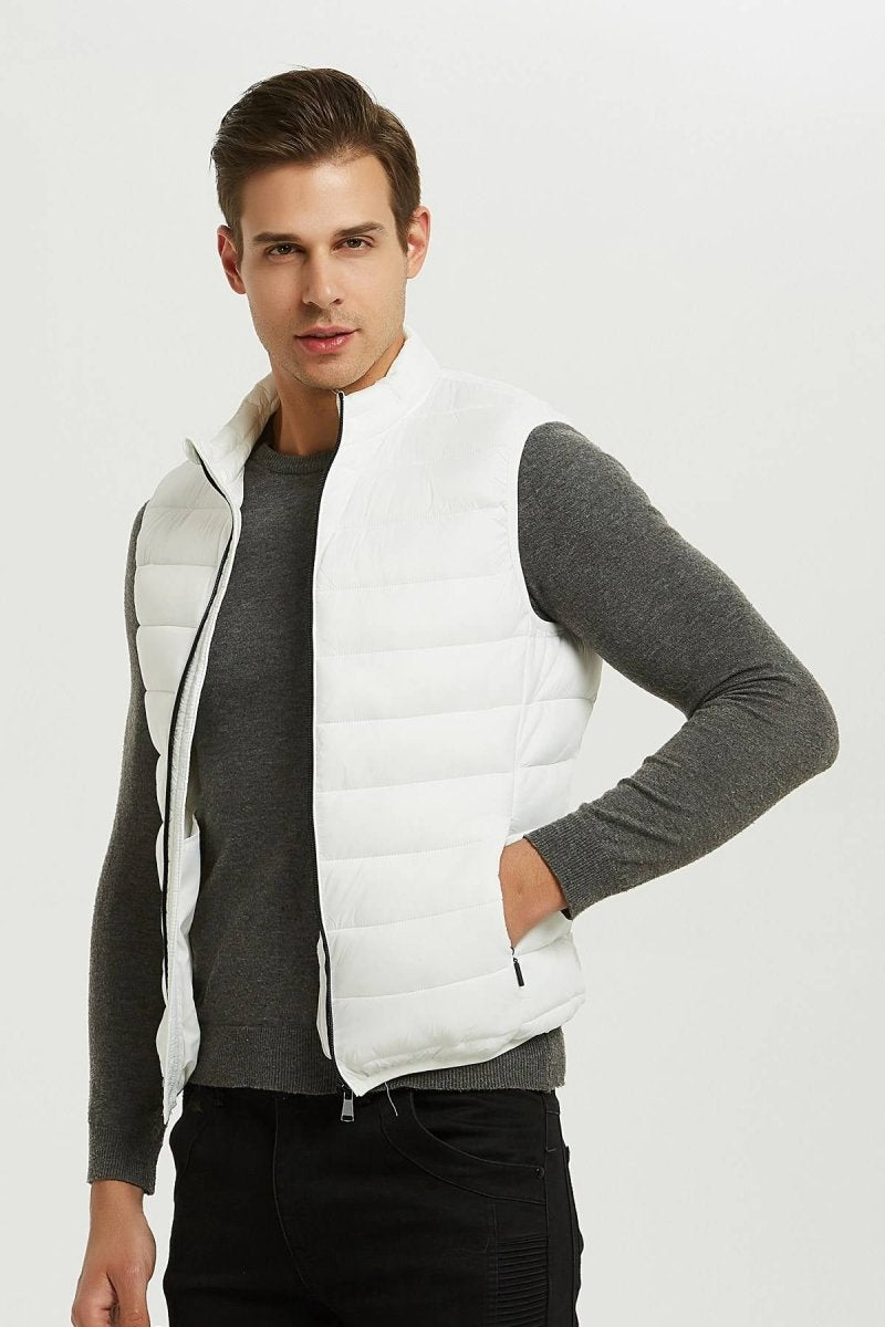 Doudoune gilet blanc KAYSER