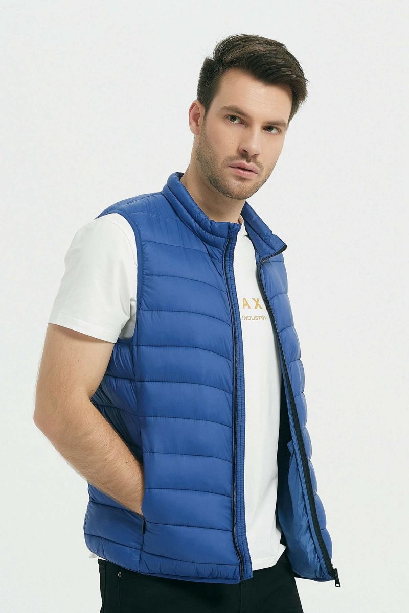 Doudoune gilet bleu royal KAYSER