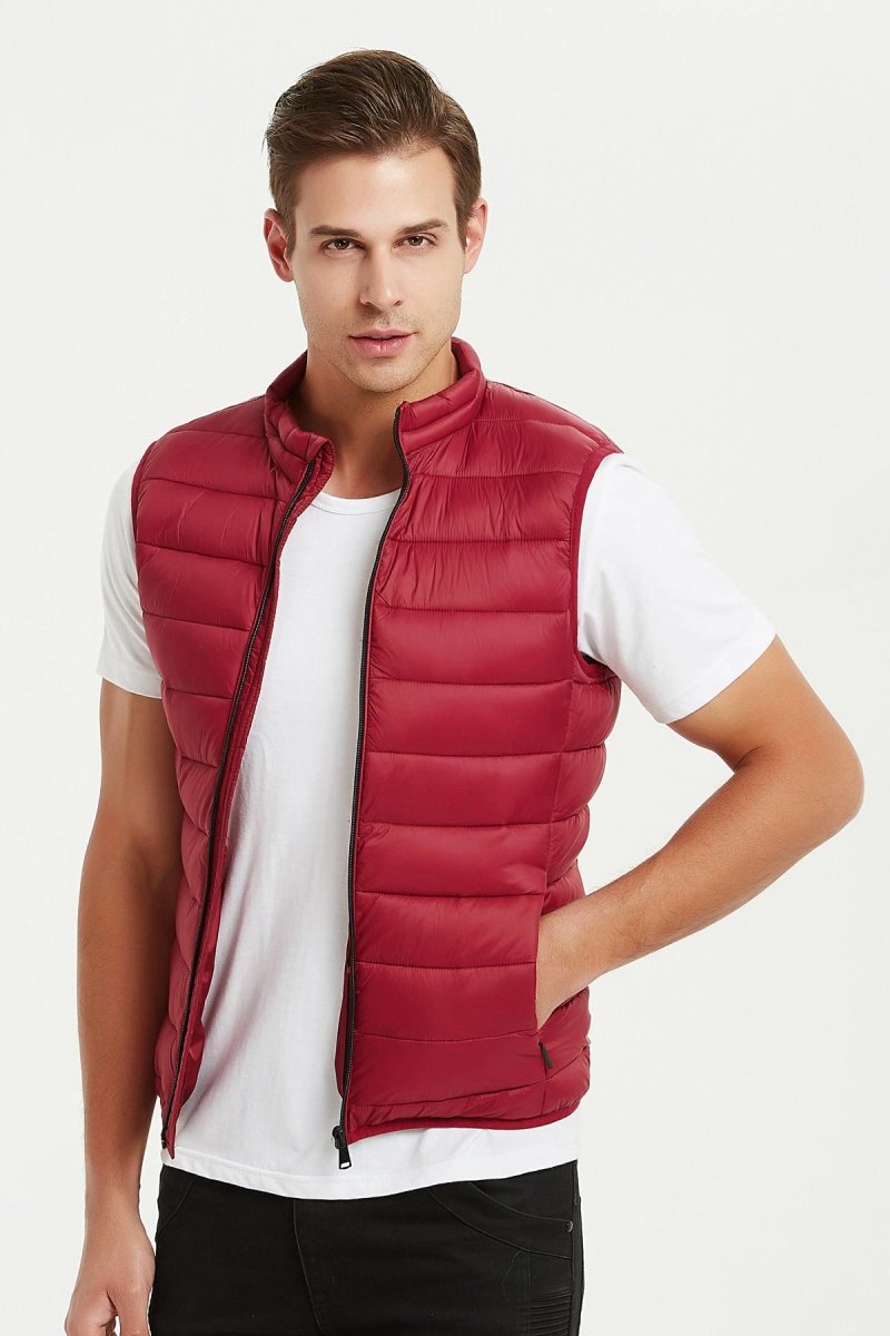 Doudoune gilet bordeaux KAYSER