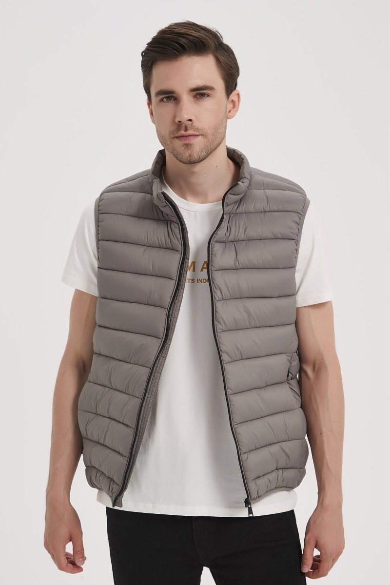 Doudoune gilet gris KAYSER