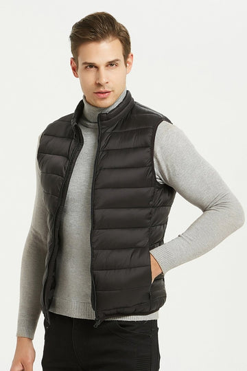 Doudoune gilet noir KAYSER