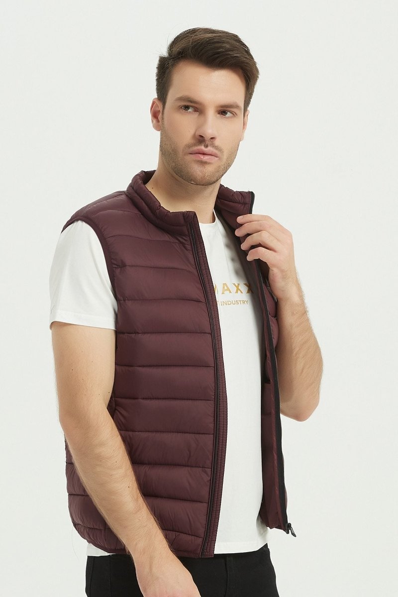 Doudoune gilet prune KAYSER