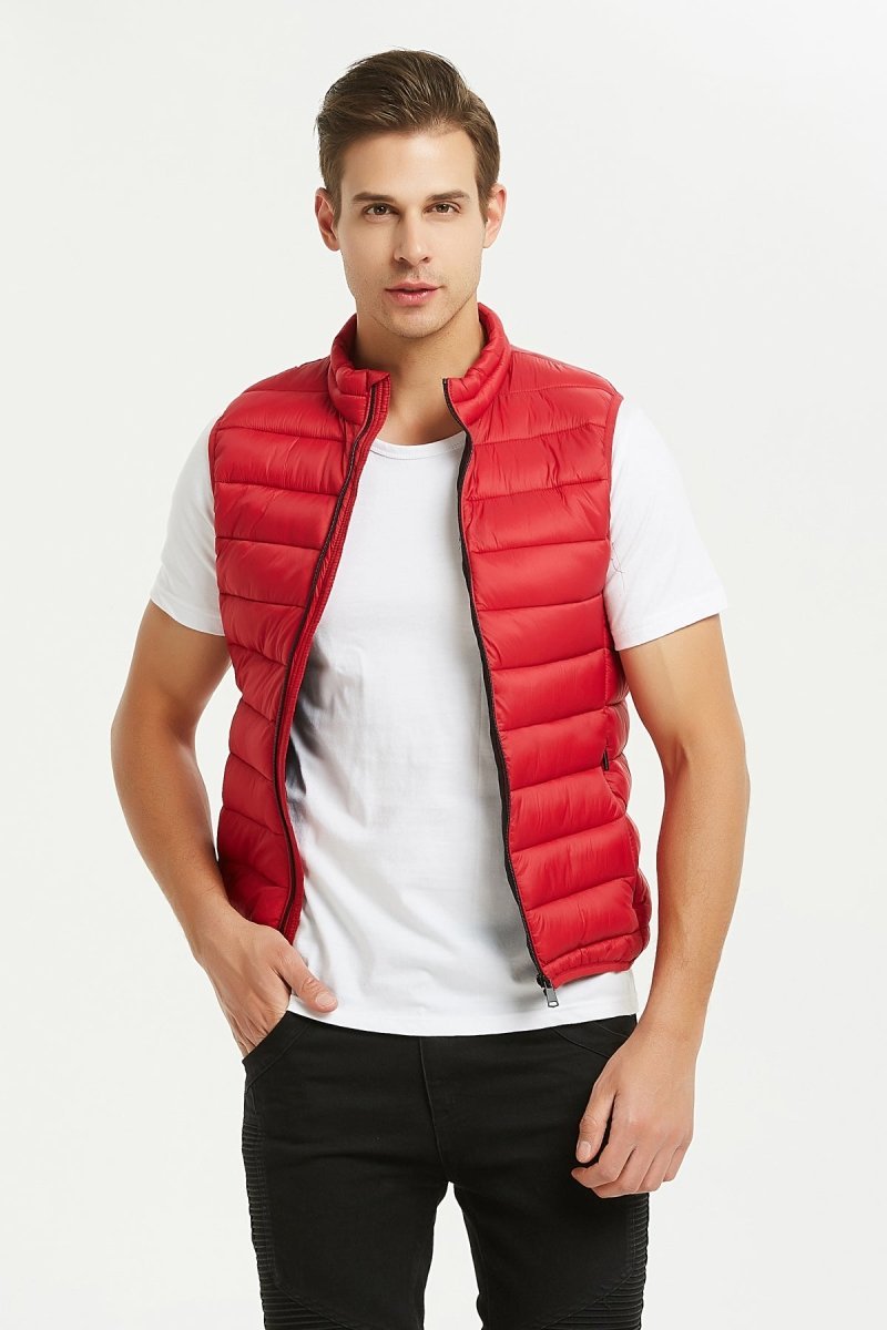 Doudoune gilet rouge KAYSER