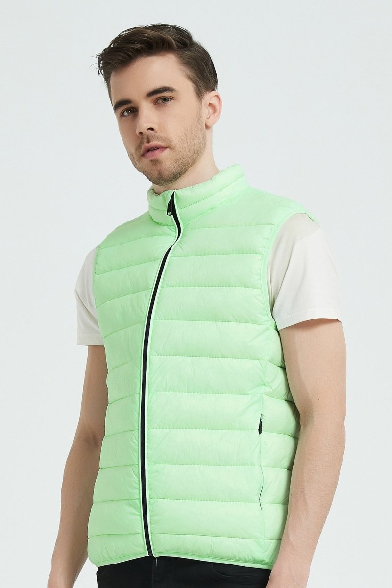 Doudoune gilet vert clair KAYSER