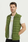 Doudoune gilet vert kaki KAYSER