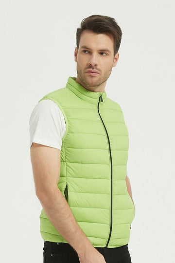 Doudoune gilet vert KAYSER