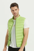 Doudoune gilet vert KAYSER