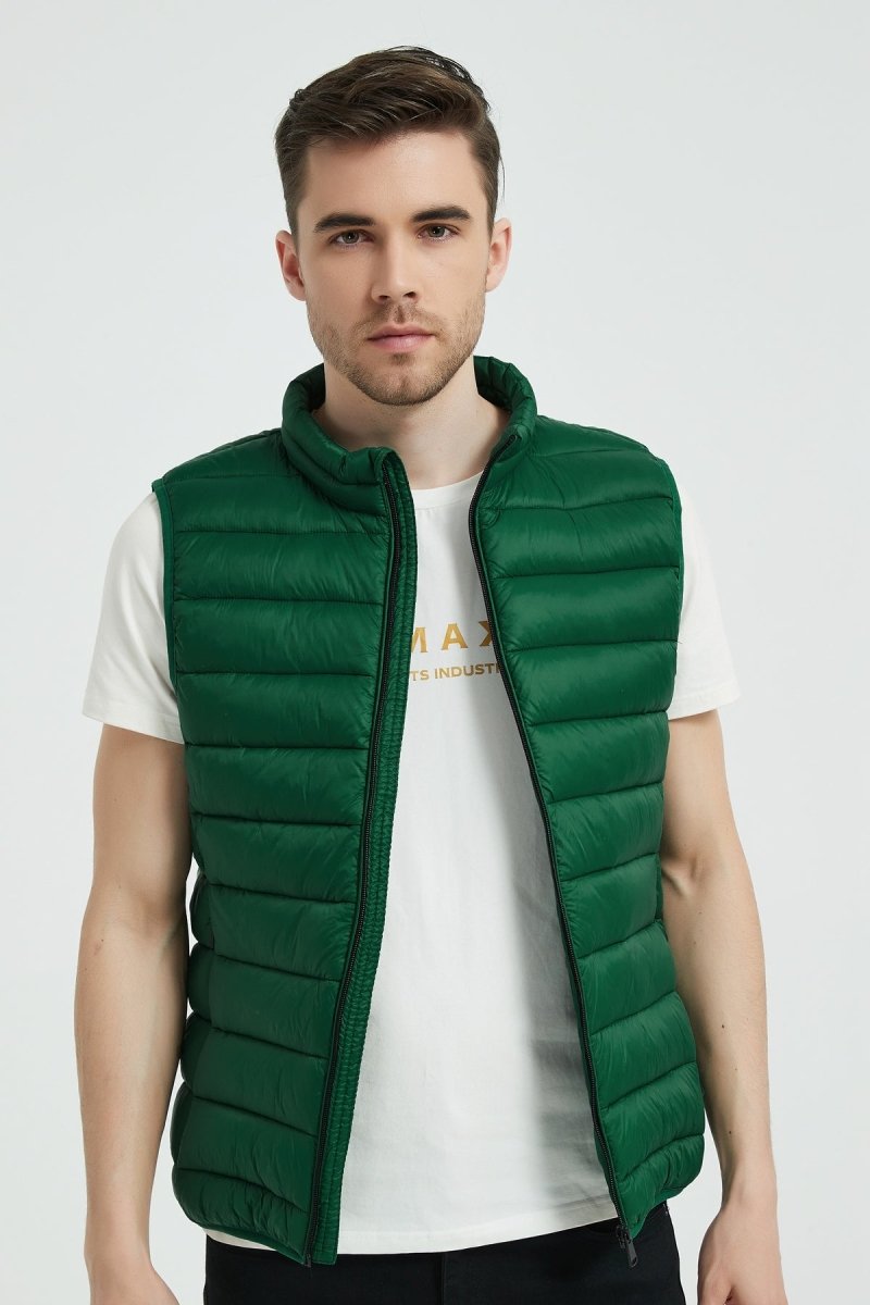 Doudoune gilet vert vif KAYSER