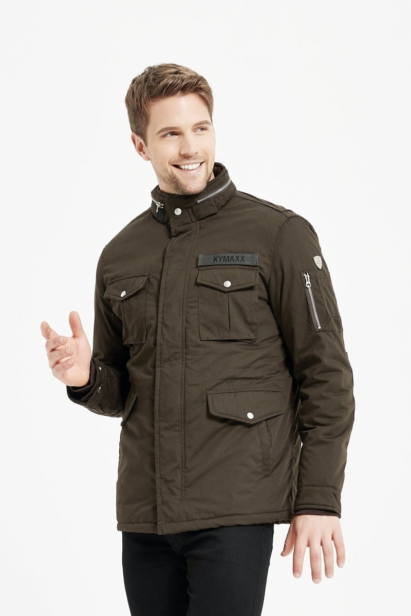 Manteau col montant KAÏS