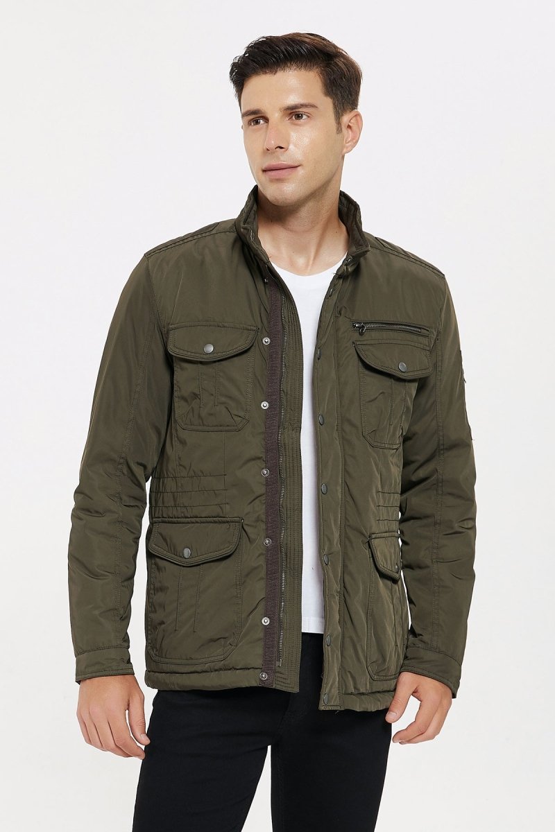 Veste multipoche homme hot sale