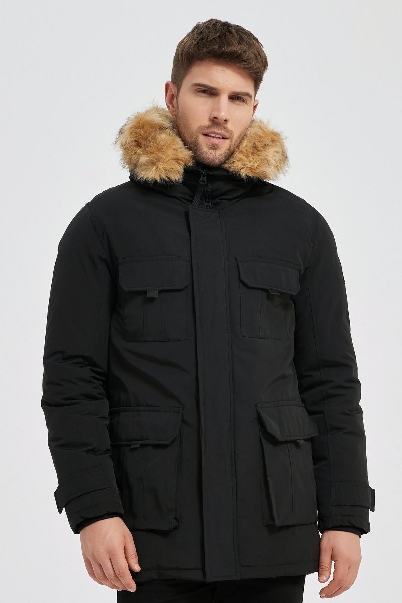 Parka noir SWAN