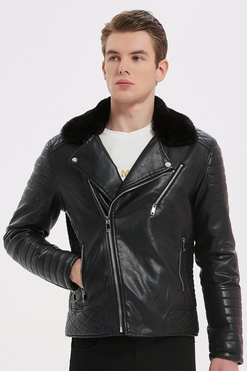 Veste en simili cuir ALMAR