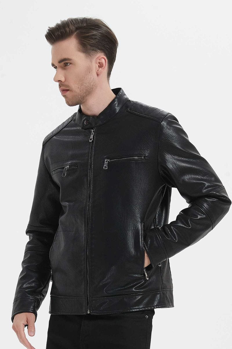 Veste en simili cuir GINO