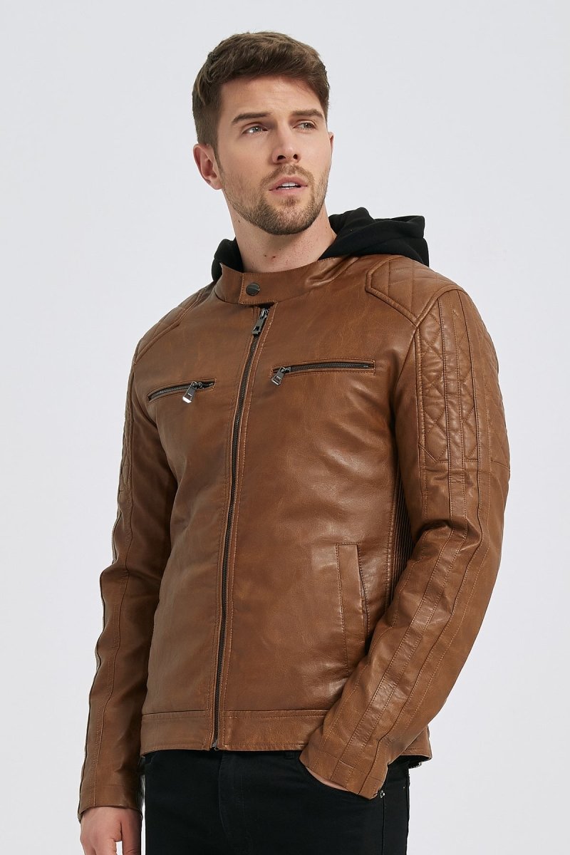 Veste en simili cuir JORGEN