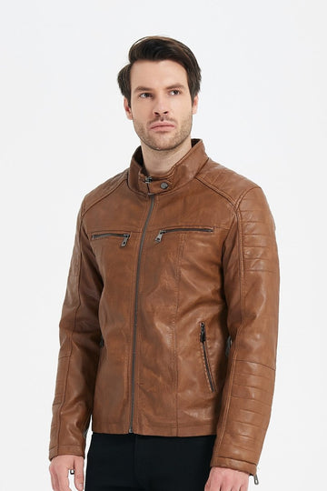 Veste en simili cuir KEITH