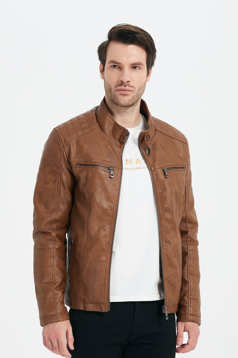 Veste en simili cuir KEITH