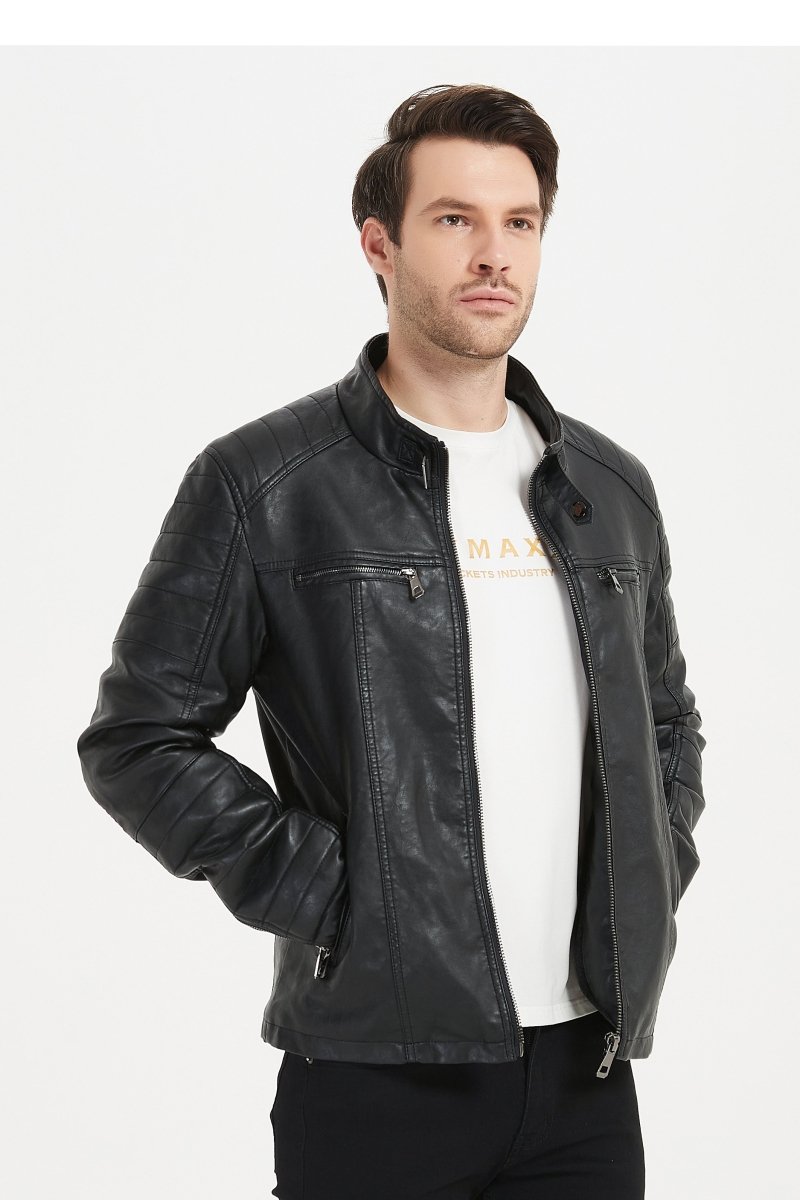 Veste en simili cuir KEITH