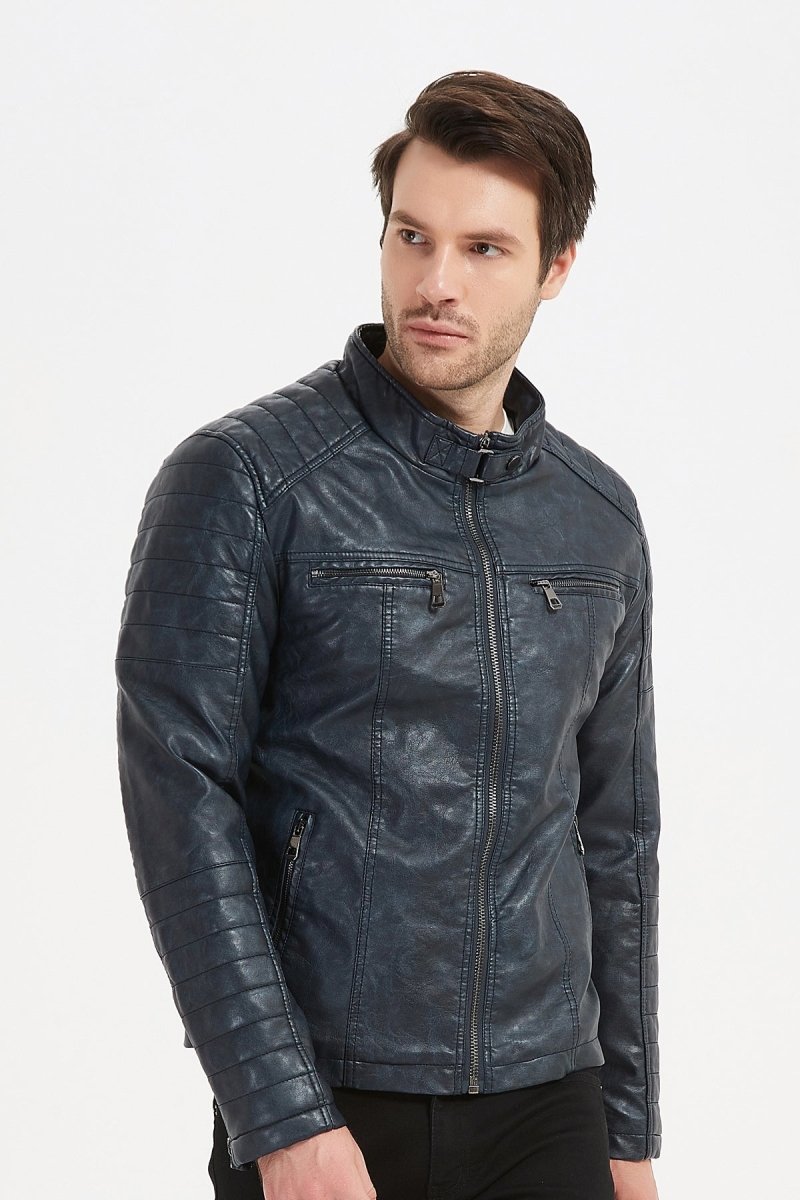 Veste en simili cuir KEITH