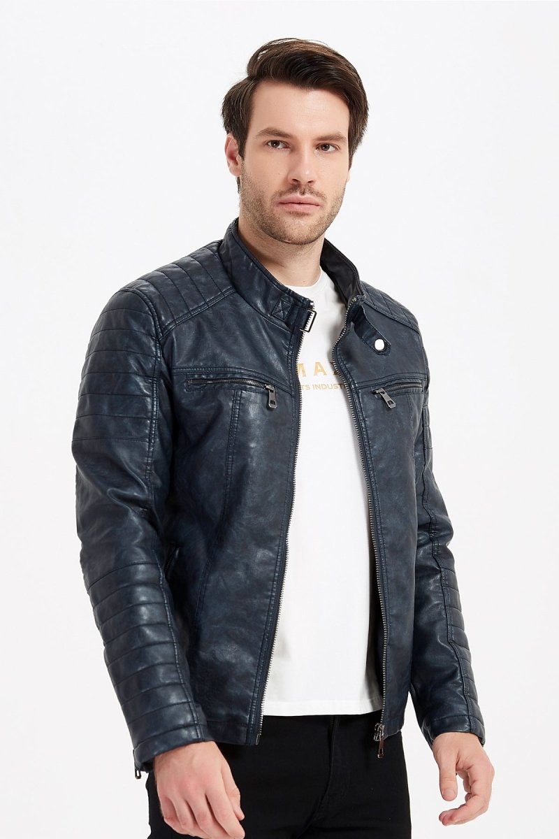 Veste en simili cuir KEITH