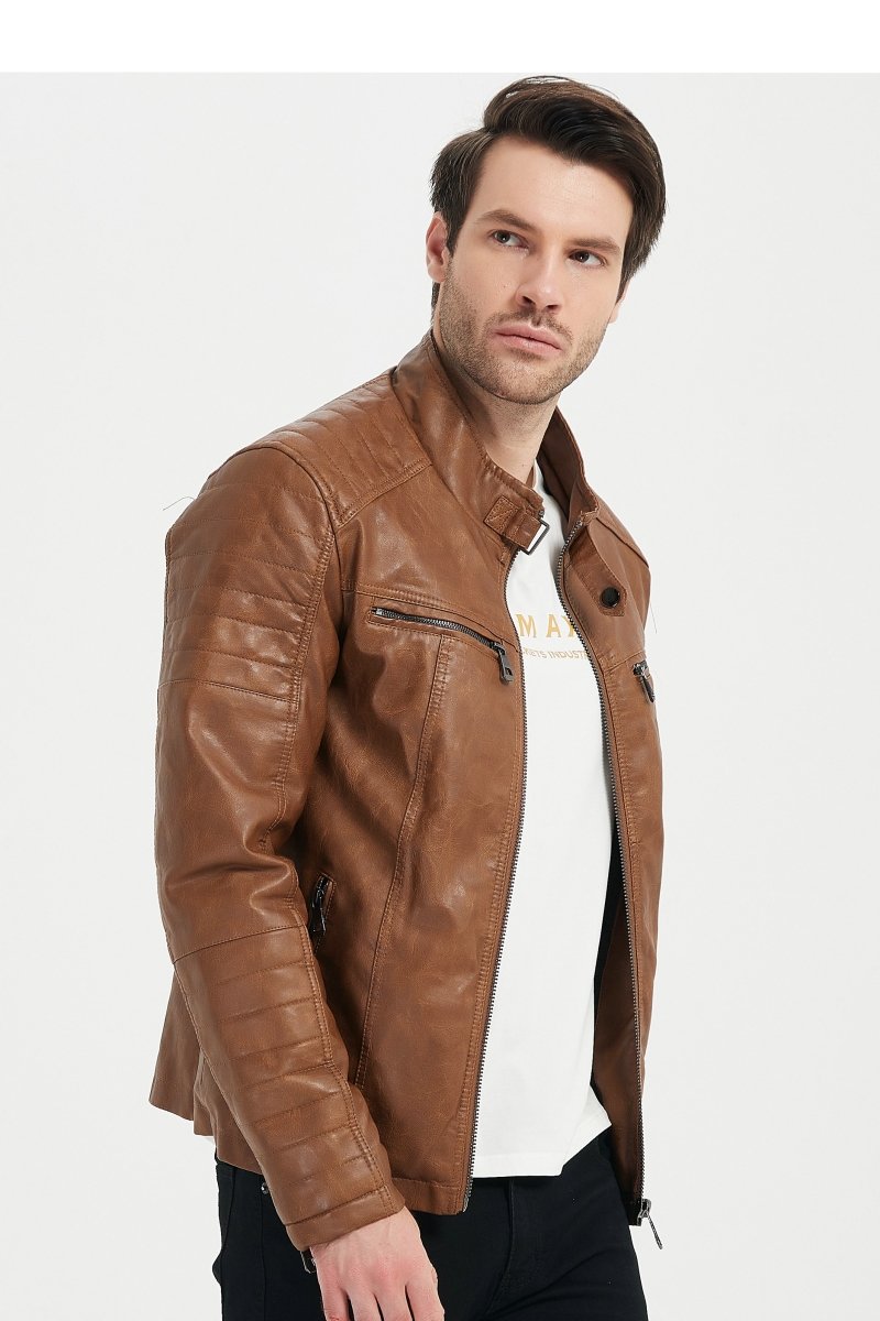 Veste en simili cuir KEITH