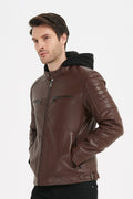 Veste en simili cuir PETE