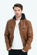 Veste en simili cuir PETE