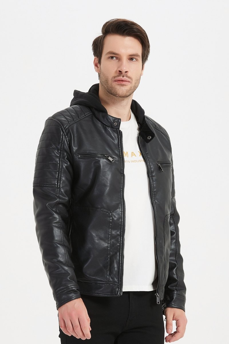 Veste en simili cuir PETE