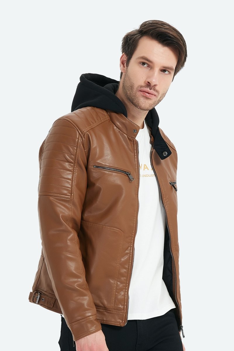 Veste en simili cuir PETE